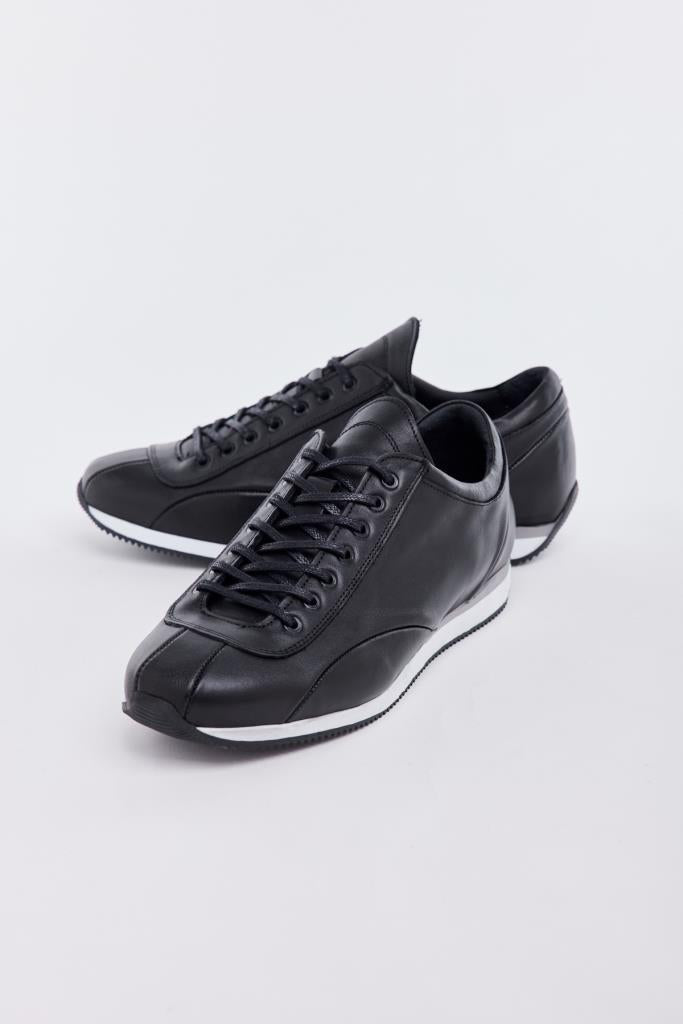 Genuine Leather Lace-Up Men's Casual Shoes 