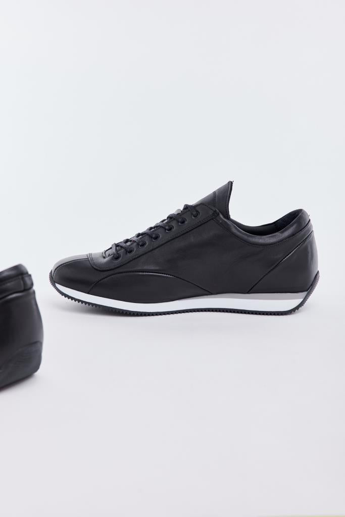 Genuine Leather Lace-Up Men's Casual Shoes 