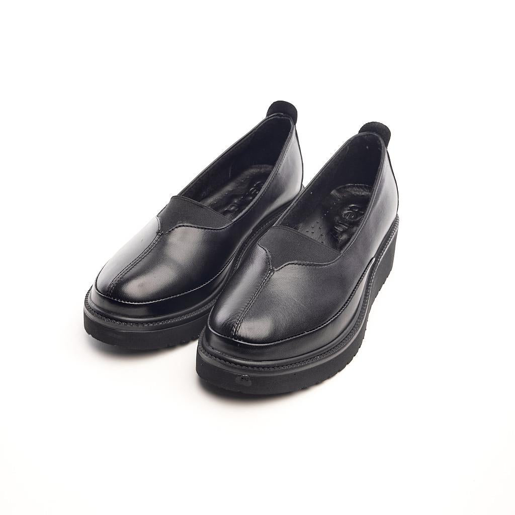 Casual Genuine Leather Slip-On Women's Shoes 