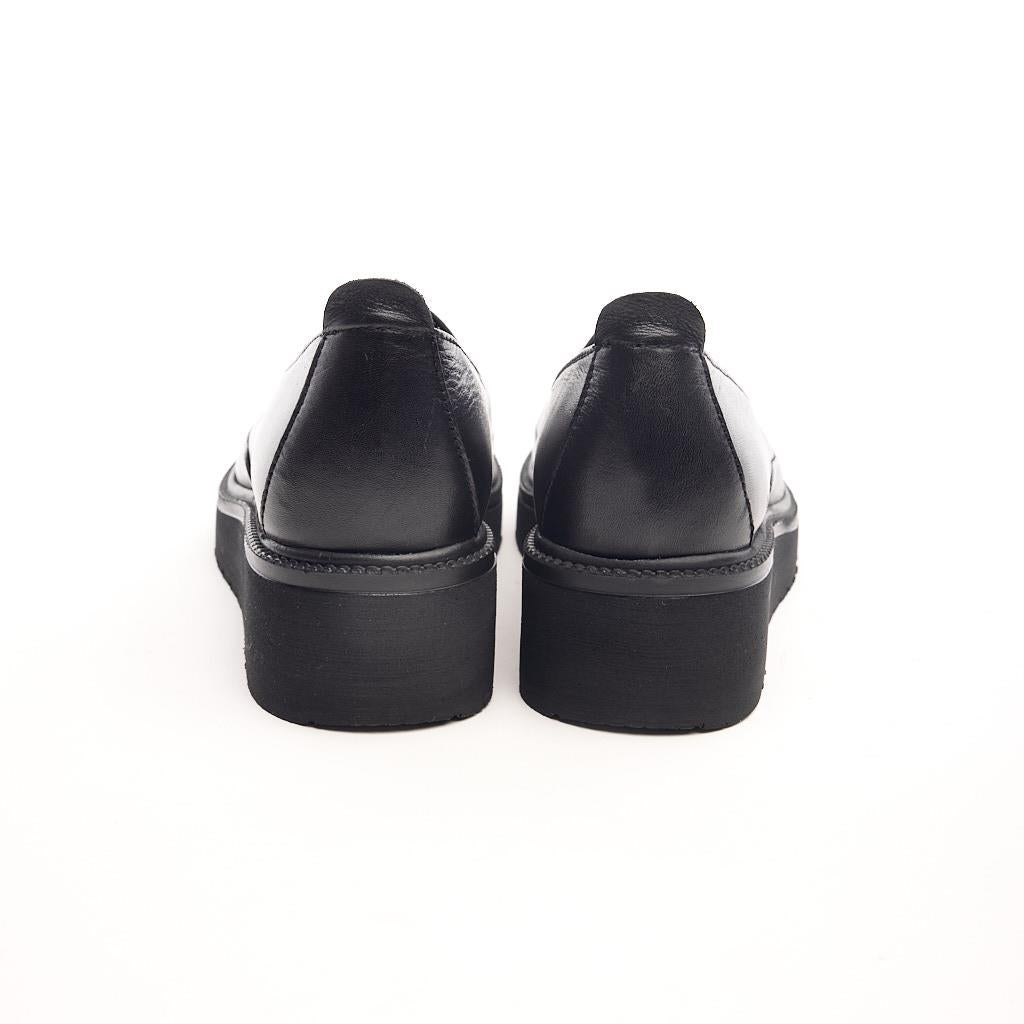 Casual Genuine Leather Slip-On Women's Shoes 