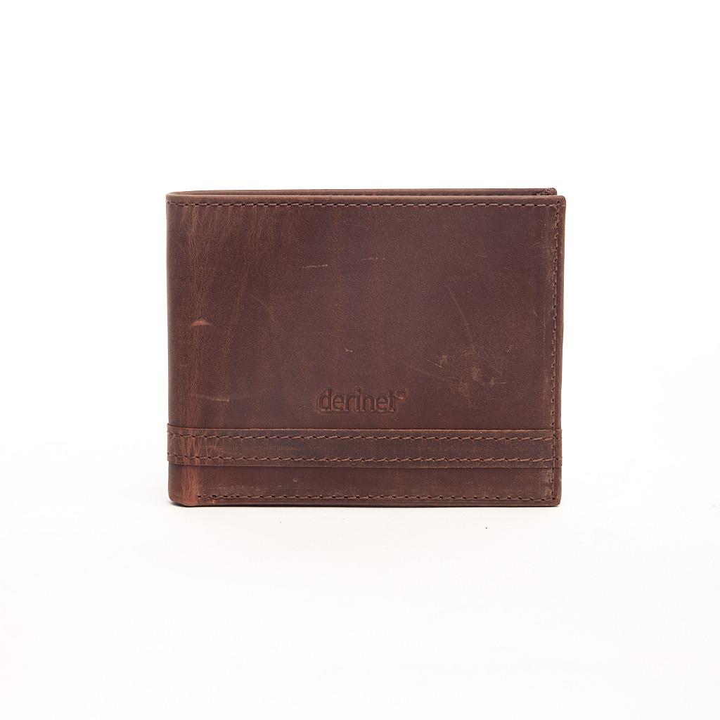 Genuine Leather Card Holder and Money Compartment Wallet