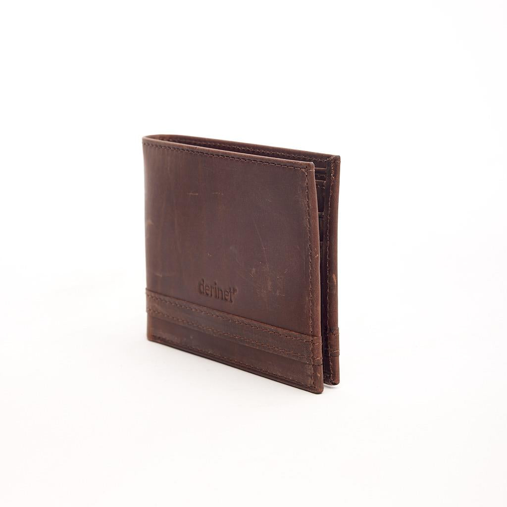 Genuine Leather Card Holder and Money Compartment Wallet