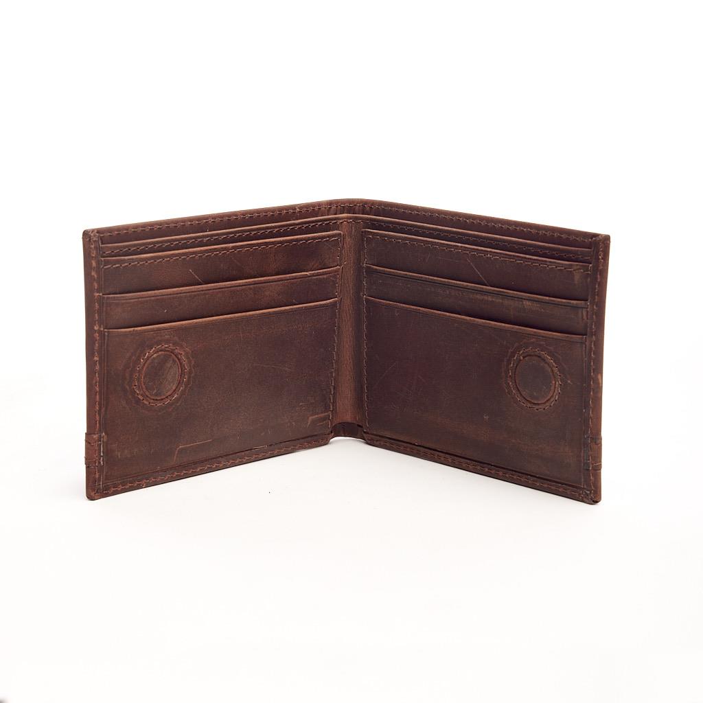 Genuine Leather Card Holder and Money Compartment Wallet