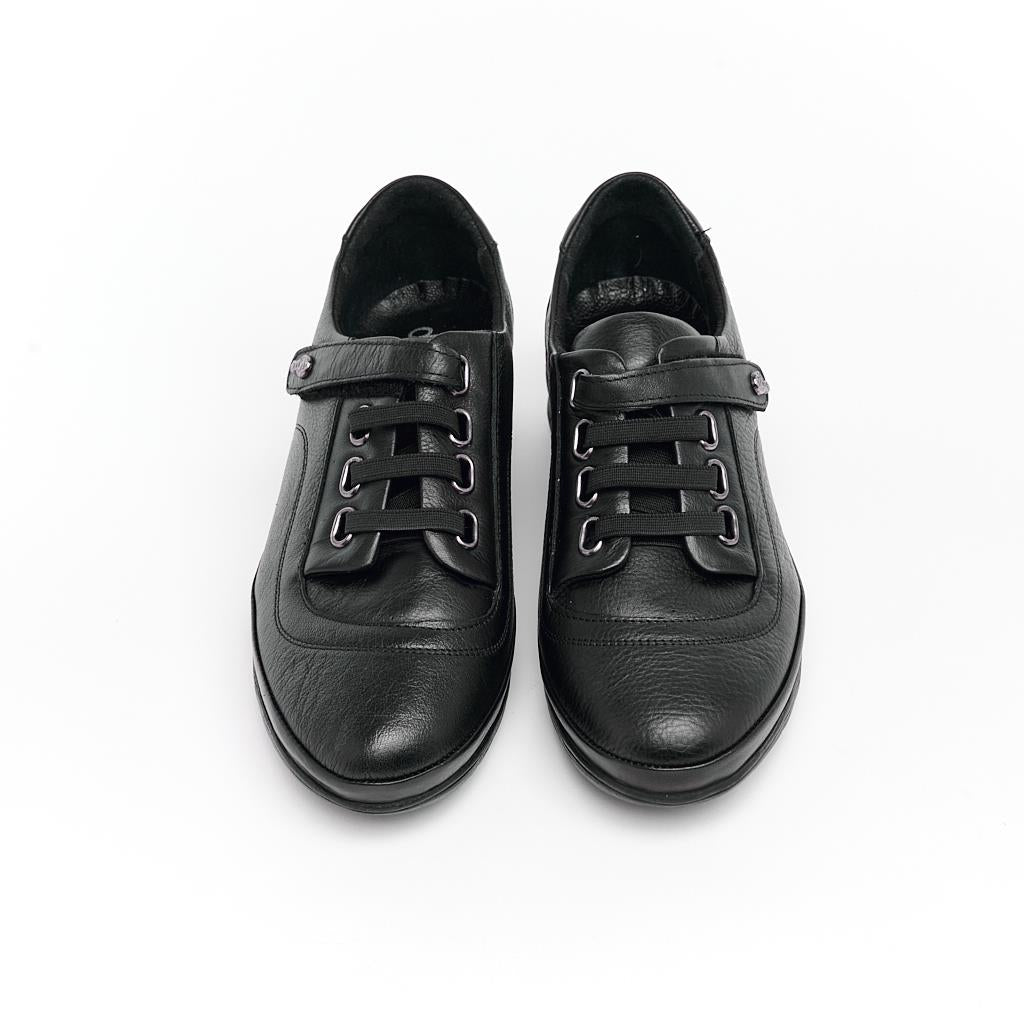 Casual Genuine Leather Velcro Women's Shoes 