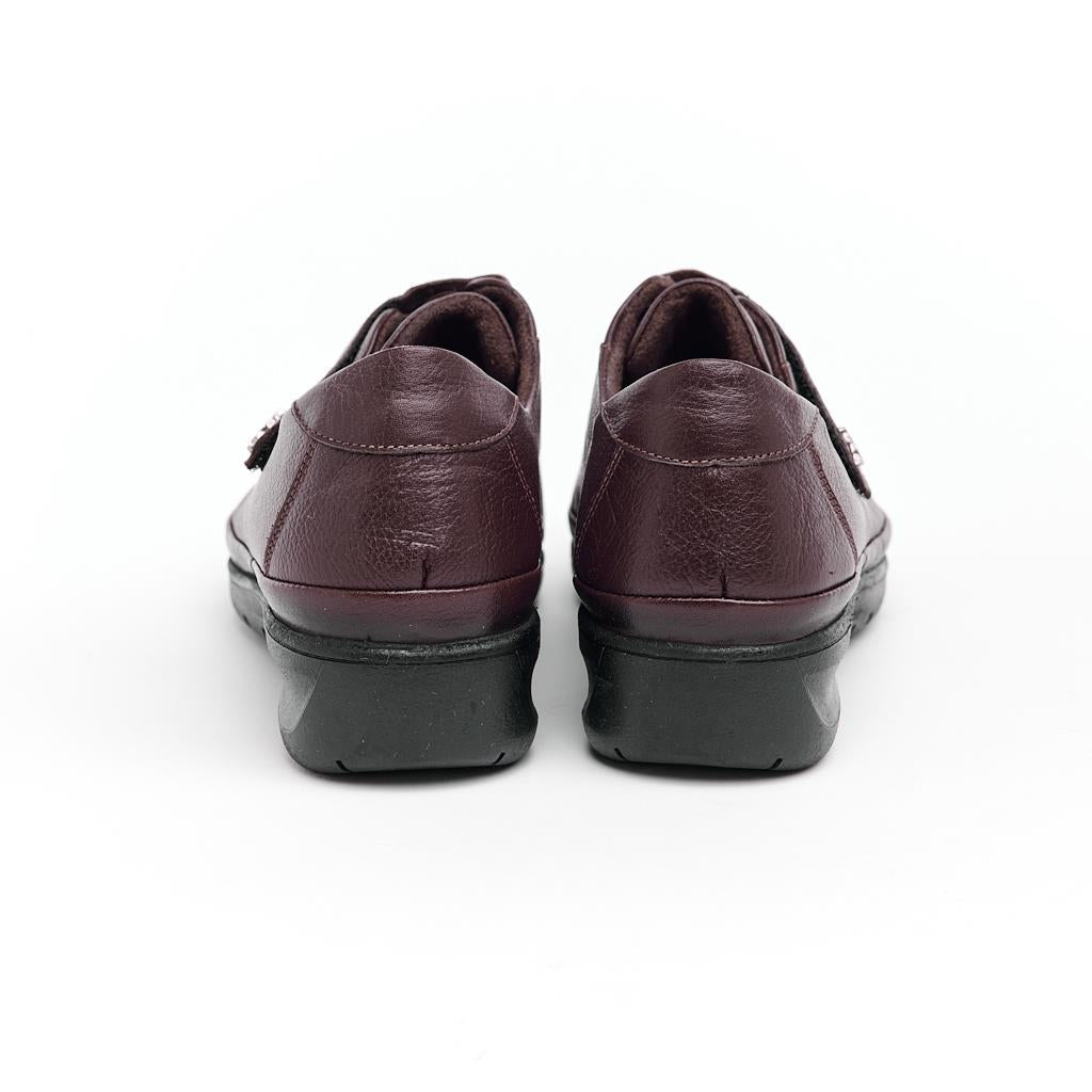 Casual Genuine Leather Velcro Women's Shoes 