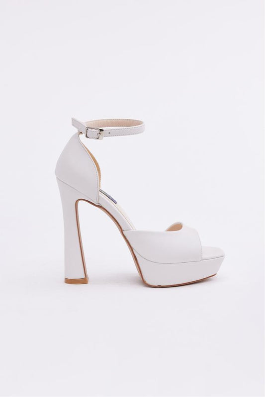 Ankle Strap Heeled Women's Shoes