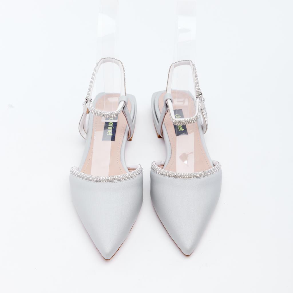 Ankle Strap Stoned Ballerina