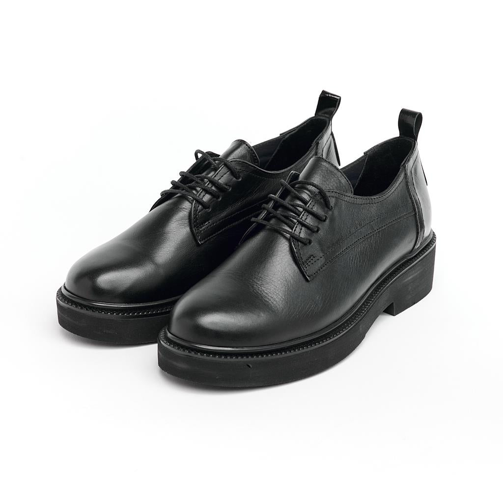 Casual Genuine Leather Lace-Up Women's Shoes 