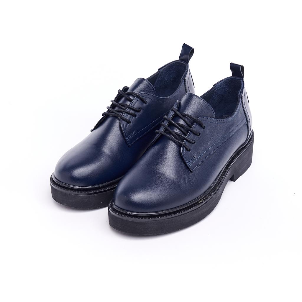 Casual Genuine Leather Lace-Up Women's Shoes 