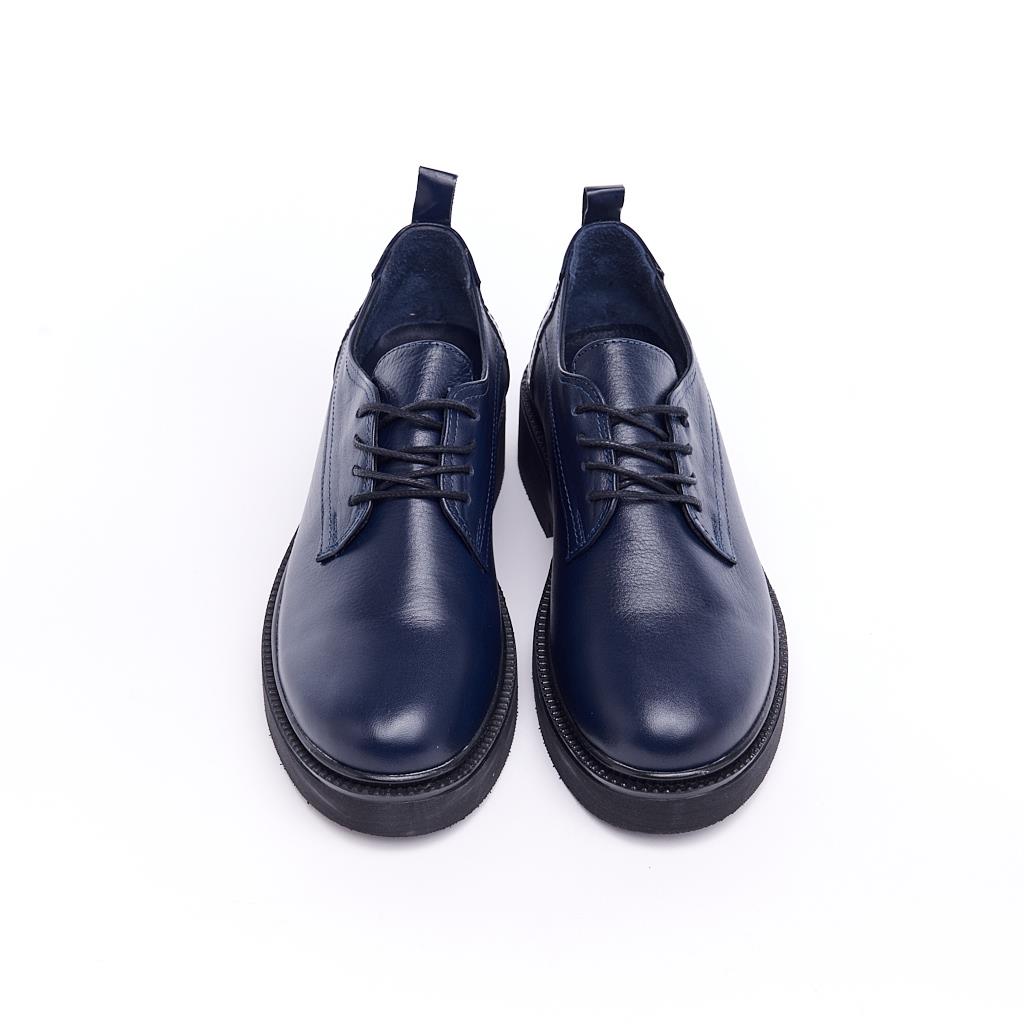 Casual Genuine Leather Lace-Up Women's Shoes 